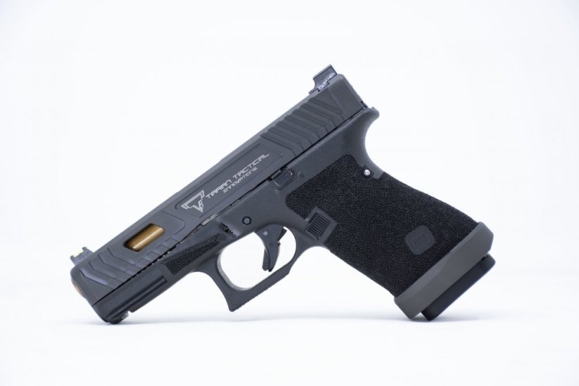 Rozšířená šachta zásobníku Taran Tactical Carry pro Glock 19 Gen5 - Barva: Černá