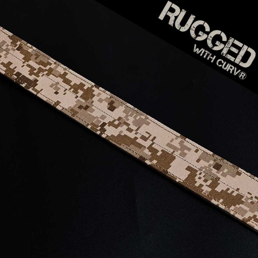 Black Trident® Inner Belt Rugged - Barva: Woodland M81, Velikost: XS