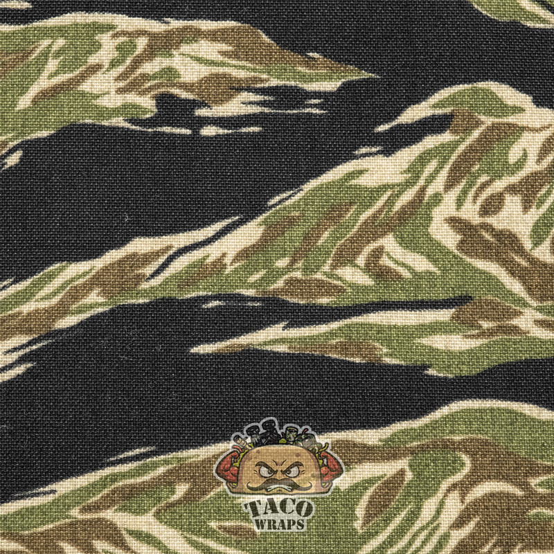 Taco Wraps Henning Glock Magazine Extension - Barva: Tiger Stripe
