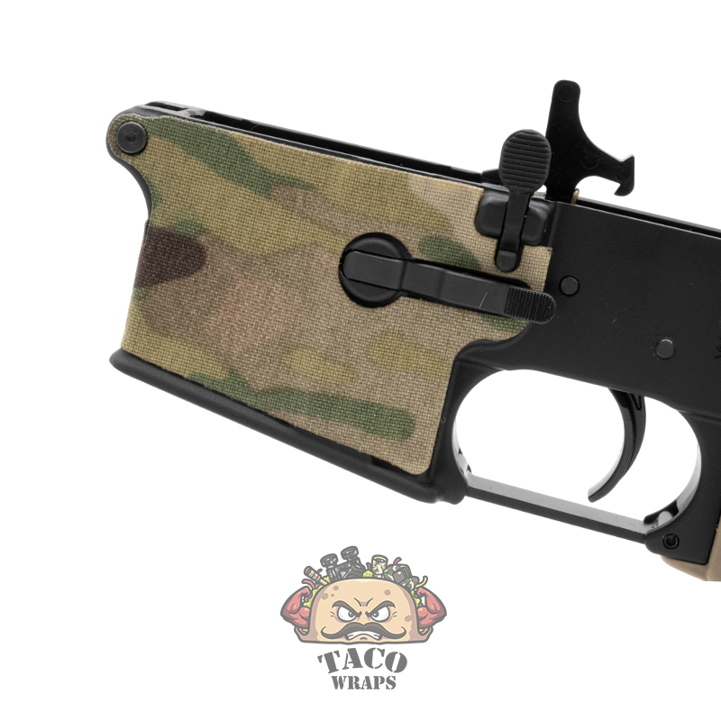 Taco Wraps AR-15 Milspec Magwell - Barva: M81 Woodland