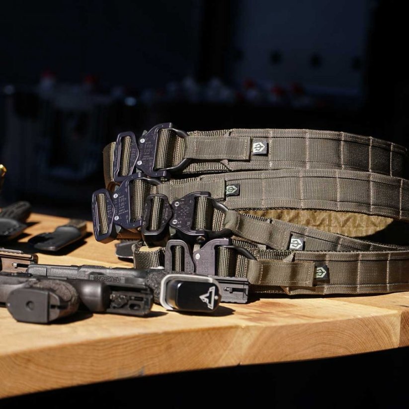 Black Trident® Range Belt - Barva: Multicam Rugged, Velikost: L