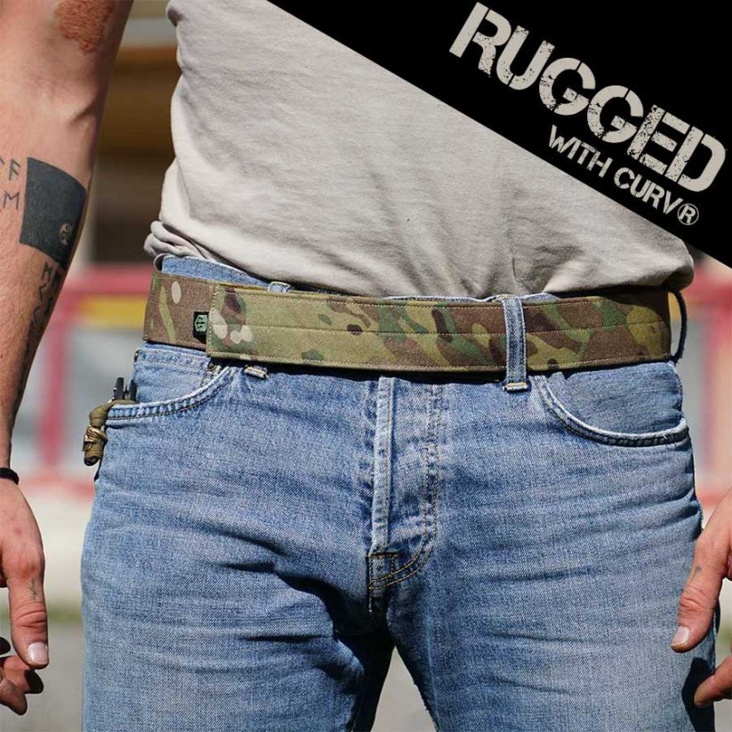 Black Trident® Inner Belt Rugged - Barva: Multicam, Velikost: L