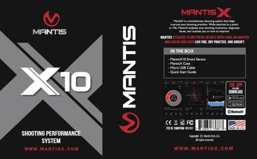 Mantis X10 Elite střelecký tréninkový systém
