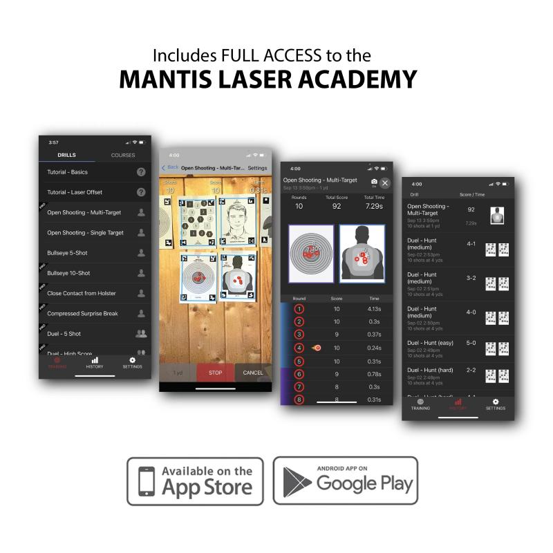 Mantis Laser Academy Standard Training Kit 9mm